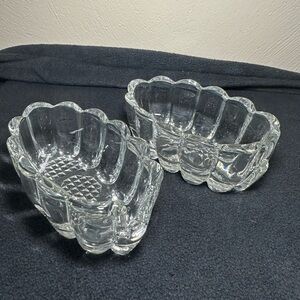 Vintage Princess House Crystal Spoon and Fork Holders